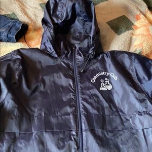 Generic Chemistry Club windbreaker
